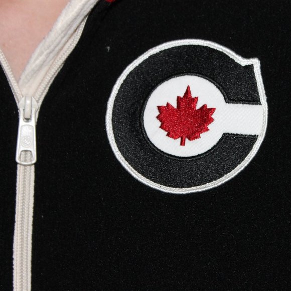 Vancouver Olympics Corduroy Quarter Zip Sweater - Picture 2 of 5